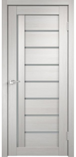Межкомнатная дверь Velldoris (Веллдорис) Уника 3 Белый, стекло мателюкс