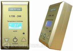 Терморегулятор накладной UTH-200 (4кВт) Золото