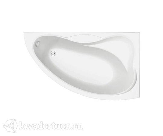Акриловая ванна Bas Вектра (правая) 150*90 см + каркас В 00008