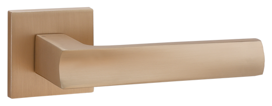 Дверная ручка TIXX 232-03 slim SSG Вербена золото матовое сатинированное