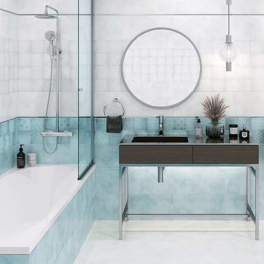 Плитка Alma Ceramica Richard Blue